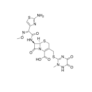 Ceftriaxone full stereochemistry.svg