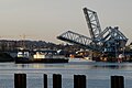 The Johnson Street Bridge opening