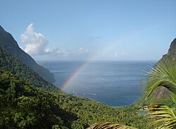 Piton Valley, Saint Lucia, Caraibi