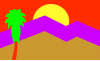 Flag of Palm Springs, California