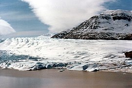 De Cook-Gletscher, Kerguelen.