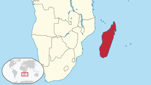 Madagaskari asendikaart