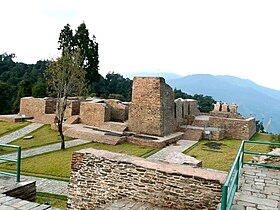 Rabdentse Palace (Ruined capital of Sikkim, India).