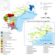 Vignoble du Languedoc-Roussillon.