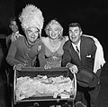 With Spike Jones and Ken Murray, 1952