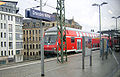 Train in Dresden-Mitte