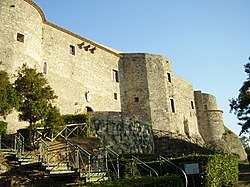 Vista del Castello normanno-svovo di Vibo Valentia