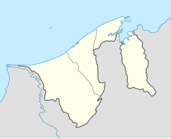 Mappa del Brunei