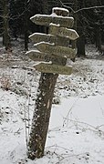 Fingerpost in Gleichen