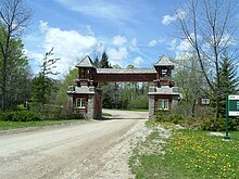 The Riding Mountain East Gate Registration Complex.