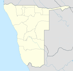 Mappa delle Namibia