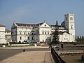 The Se Cathedral in Goa, India, an example of Portuguese architecture and one of Asia's largest churches