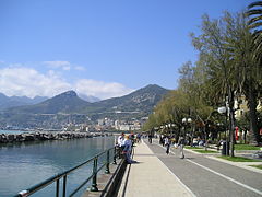 promenáda Lungomare Trieste