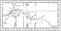 Early demarcation lines (1495-1545) for the Treaty of Tordesillas (1494)