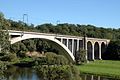 Fulda-Viadukt der Eisenbahnstrecke Bebra–Kassel bei Guntershausen