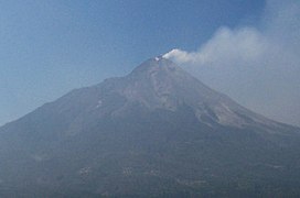 Merapi dari arah Ketep, Magelang.