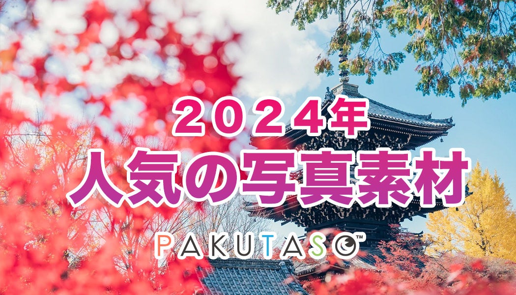 2024年 人気の写真素材ランキング