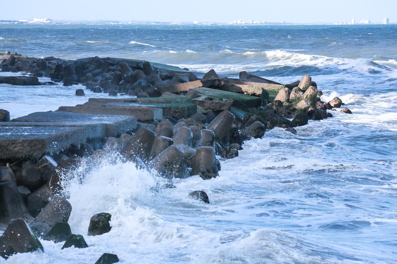 房総半島（外房）の海の写真