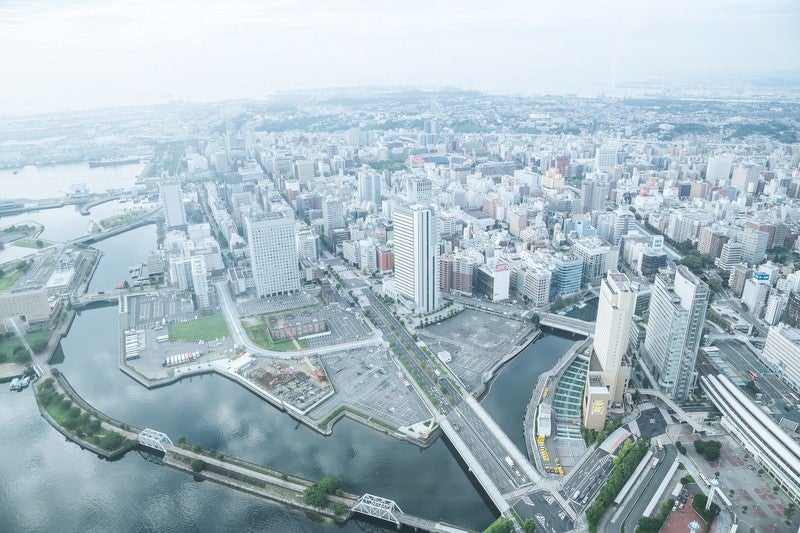 横浜の街並みの写真