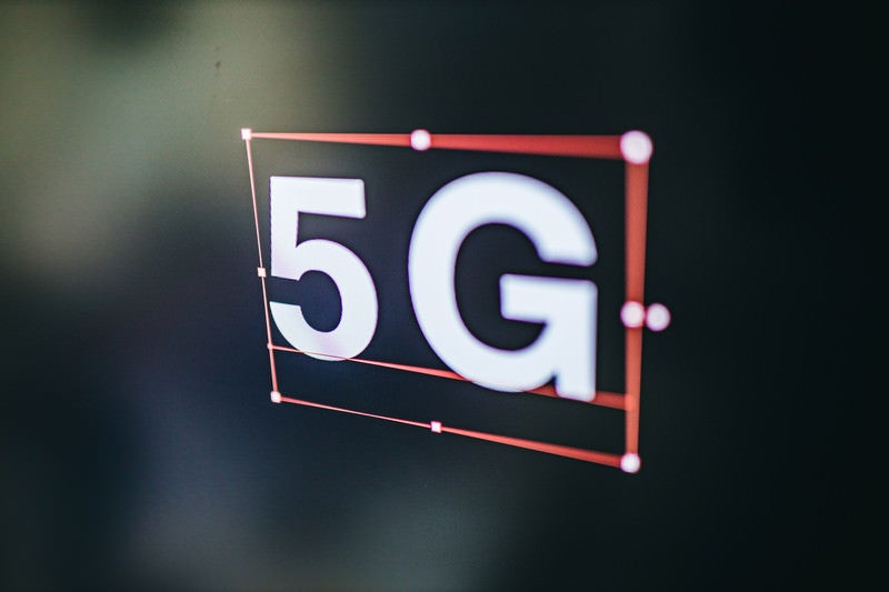 「5G」を選択の写真