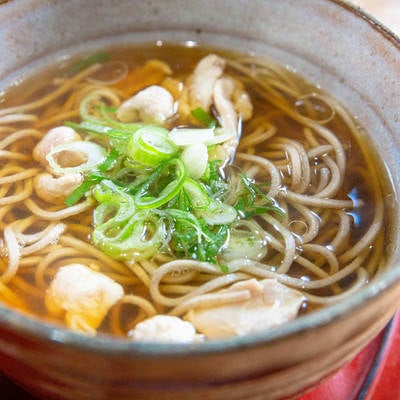 鶏蕎麦一人前の写真