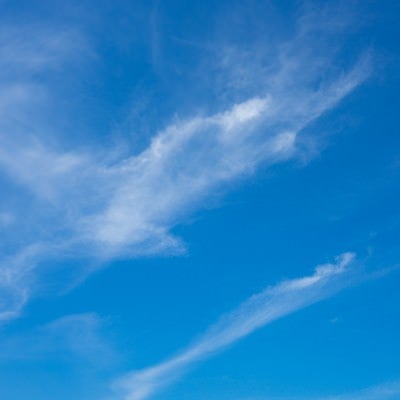 空・青空の写真