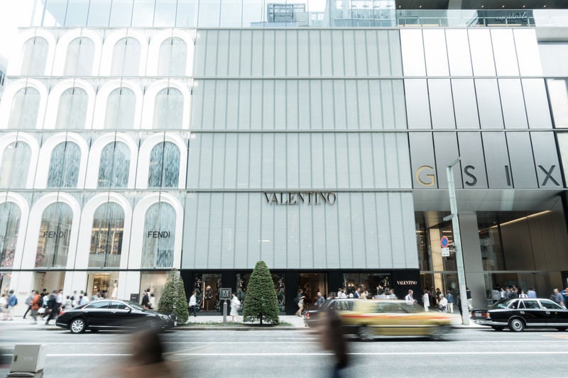 銀座にある大型商業施GINZA SIXの写真