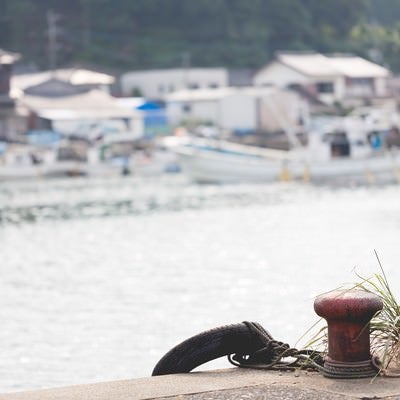 佐賀県伊万里市波多津港の写真