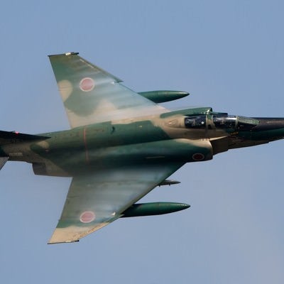 翼に羽衣まとって（RF-4)の写真