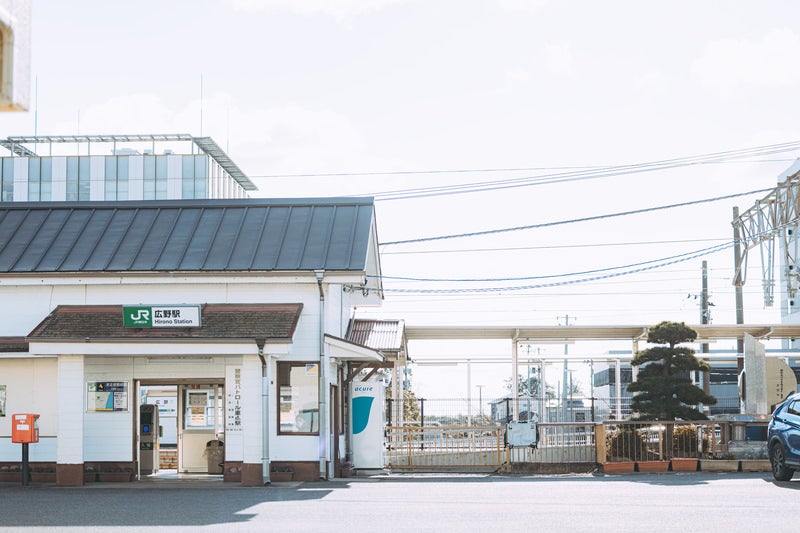 広野駅前の様子の写真