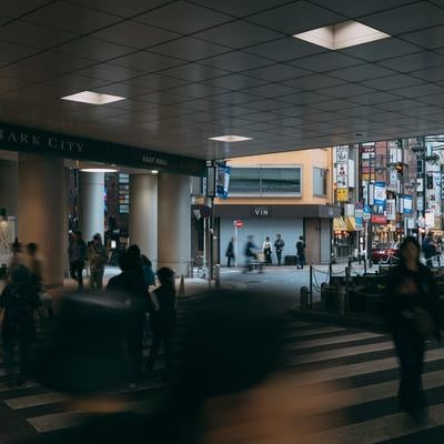 渋谷マークシティのセルリアンタワー通りの写真