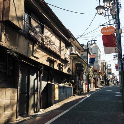 戸越銀沿いの古き良き住宅地の写真