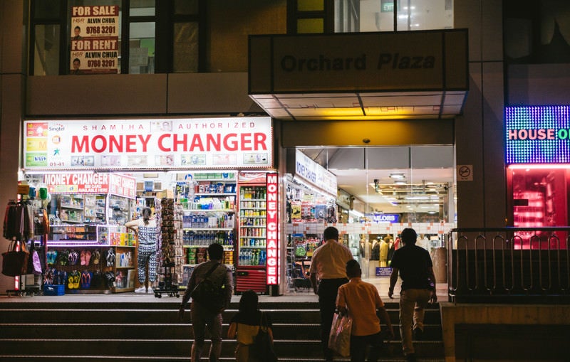 オーチャード地区のMONEY CHANGERの写真