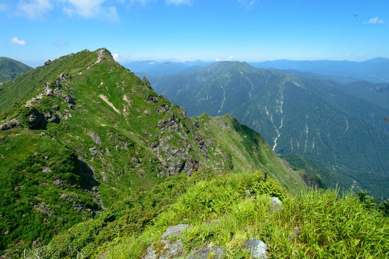 谷川岳のオキの耳の写真