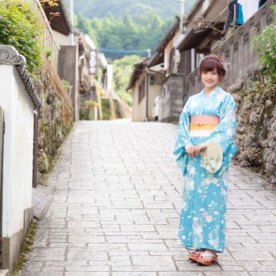 浴衣観光（伊万里市大川内山）の写真