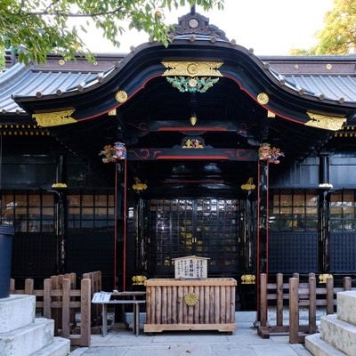 玉前神社の本殿（千葉県一宮町）の写真