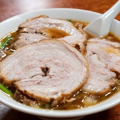 ご当地ラーメンの蘭州麺（お食事処やちよ）の写真