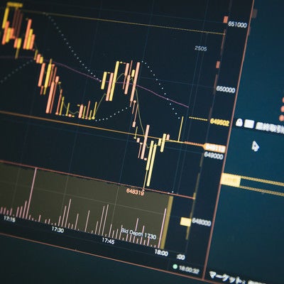 仮想通貨のチャートの写真