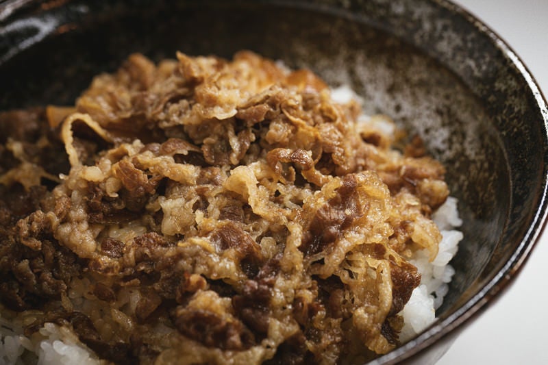 牛丼並盛の写真