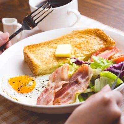 朝食いただきます！の写真