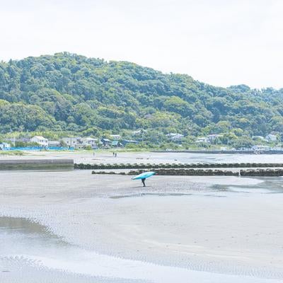 岩井海岸の様子の写真