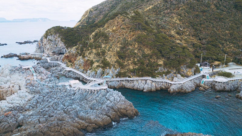 神津島赤崎遊歩道の写真