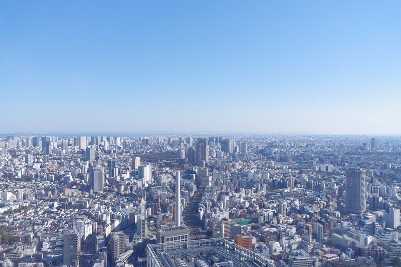 品川方面の都市景観の写真