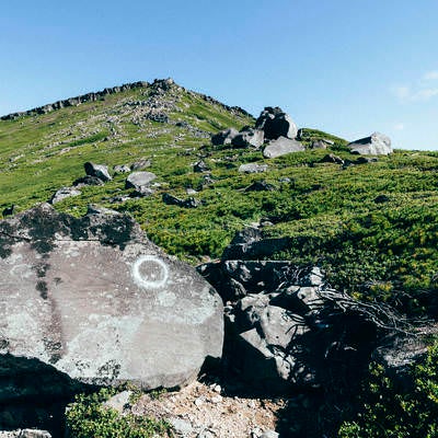 継子岳登山道の写真