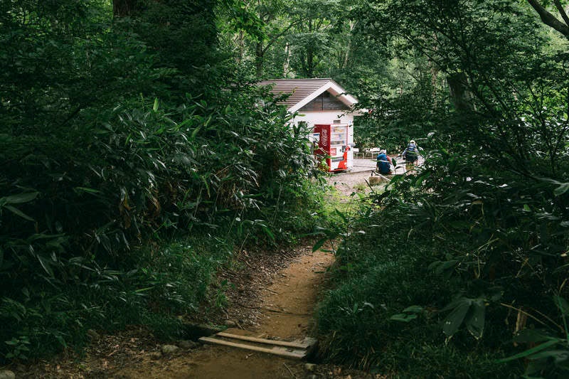 折立登山口の写真