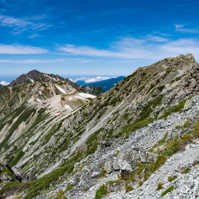 立山大汝山付近の景色の写真