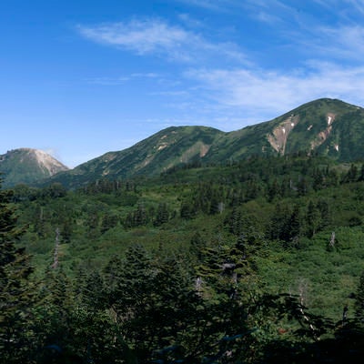 火打山と新潟焼山（にいがたやけやま）の写真