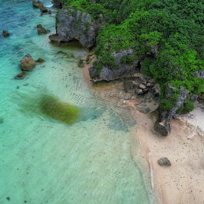 透き通った海（宮古島）の写真