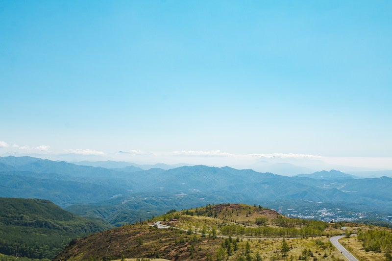 白根山からの景観の写真