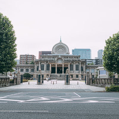 築地本願寺本堂の写真